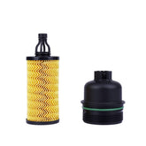 ONER oil filter cap assembly front view with durable metal and ABS materials for long-lasting use