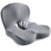 Onever ergonomic seat cushion with back contour supports posture during long drives