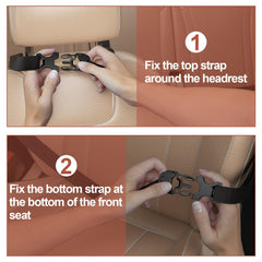 Oneyus family-friendly design backseat organizer keeps clutter at bay.