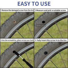 Onfunlee versatile kit for car motorcycle SUV and ATV tires