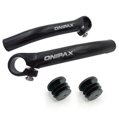 ONIPAX ergonomic design bar ends for comfortable riding and reduced fatigue.