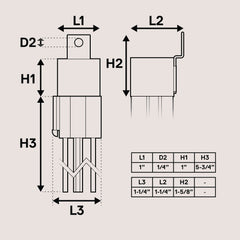 ONLINE LED STORE car-relay-kit shown installed for fans and accessories.