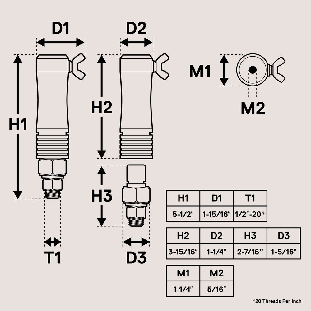 ONLINE LED STORE Quick-release base used during trailering and parking.