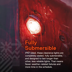 Two brightness levels for marker or signaling needs on trailers.
