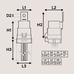 ONLINE LED STORE True MODS high switching capability 30A/40A for diverse loads.