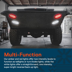 TRUE MODS amber turn lights add clear signaling for highway traffic safety