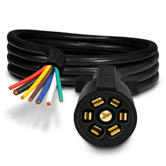 Online Led Store True Mods 7-Way trailer plug enables quick replacement and steady power.