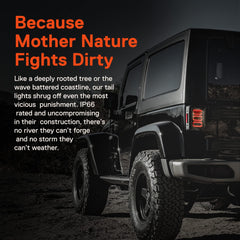 ONLINE LED STORE True Mods IP66 rated tail light resists rain and dust.