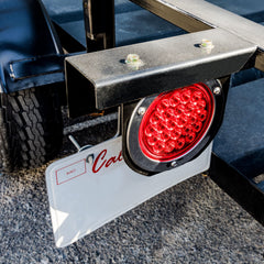 ONLINE LED STORE powder-coated steel bracket highlighting durable finish