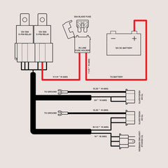 ONLINE LED STORE Universal H4 conversion fits many vehicles for plug-and-play setup.
