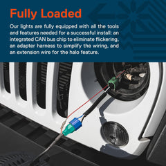 ONLINE LED STORE True Mods vintage rectangle-on-round design elevates exterior style.
