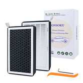 ONSOKU ModelY Model3 cabin air filter packaging demonstrates premium filtration for Tesla interiors.