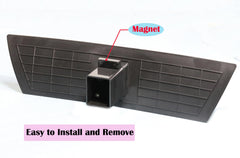ONTEN Model Y hitch cover demonstrating magnetic release for simple removal.