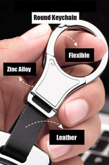 Ontto black key fob shell on a land rover key