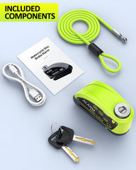 Onvian package contents include charger, cable, keys, and manual for ready setup.