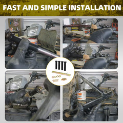 ONYUOKU kit screws and washers for secure, hassle-free installation.