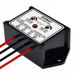 OONO DC flasher module LED indicator shows active output status at a glance.