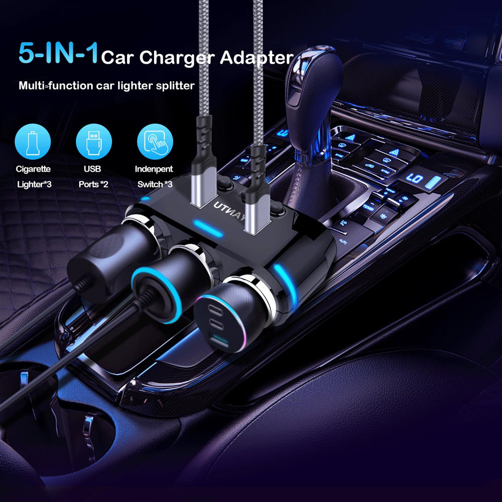 OTOOKAYA dual USB ports charger for fast charging on the go