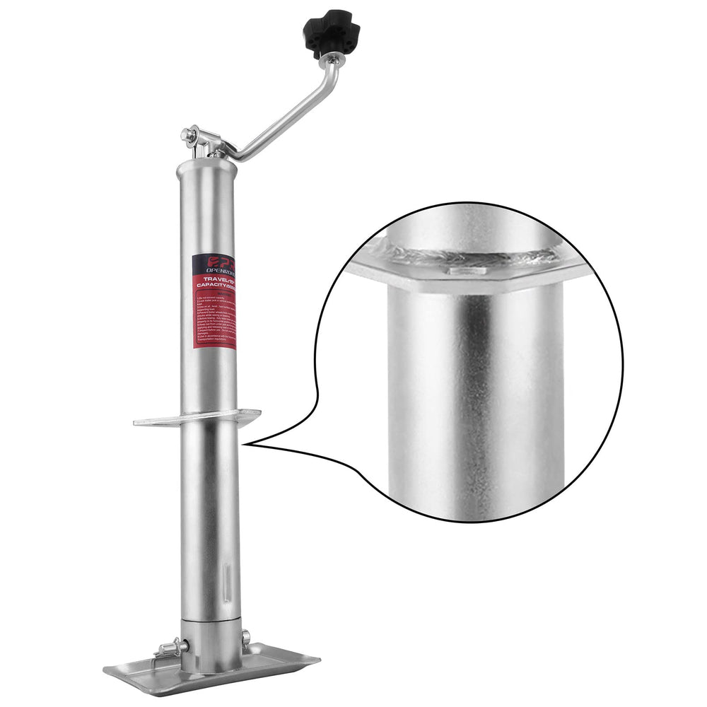 OPENROAD height-adjustment range from 8.6 to 23.6 inches for quick leveling