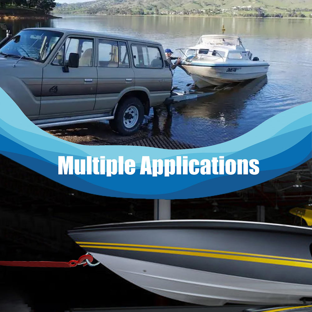 OPISICEN universal-fit winch strap suitable for boats jet skis and ATVs