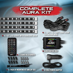 OPT7 Aura easy installation with peel-and-stick mounting.