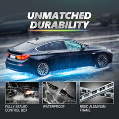 OPT7 Aura Pro rigid aluminum bars withstand harsh conditions for durable performance.