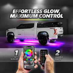 OPT7 Aura Pro 36-inch bar assembly delivers flexible lighting for truck accents.