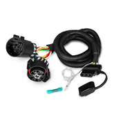 OPT7 Easy Connect USCAR 7-pin to 4-pin harness enabling quick plug-and-play for compatible trucks.