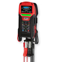 OPTIMA D400+ digital display shows charge status for precise battery care