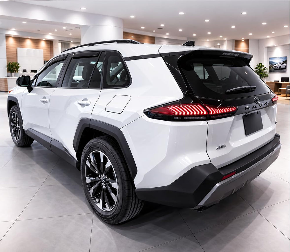 Optimal Co Rav4 side window visor demuestra estilo aerodinámico y ventilación