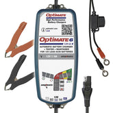 OptiMate 6-ampmatic front view showing automatic AGM charging.