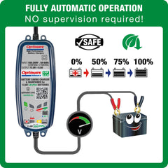 OptiMate Lithium 4s connectors emphasize easy, secure attachment to packs.