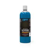 Optimum No Rinse Version 6 bottle pour for easy dilution and quick washes.