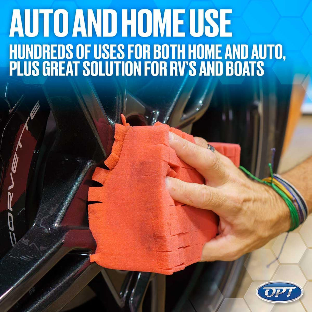 Optimum No Rinse Version 6 clay-bar lubrication usage for smoother detailing.