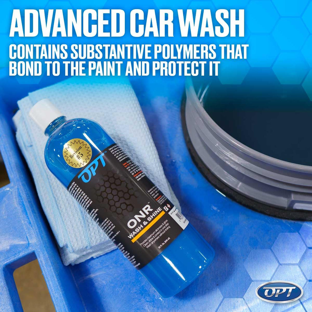 Optimum No Rinse eco-friendly water-saving option for drought-friendly cleaning.