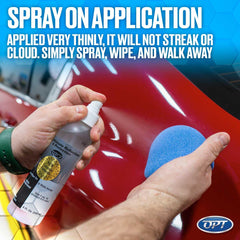 Optimum Opti-Seal creates an even coat with showroom gloss on paint.