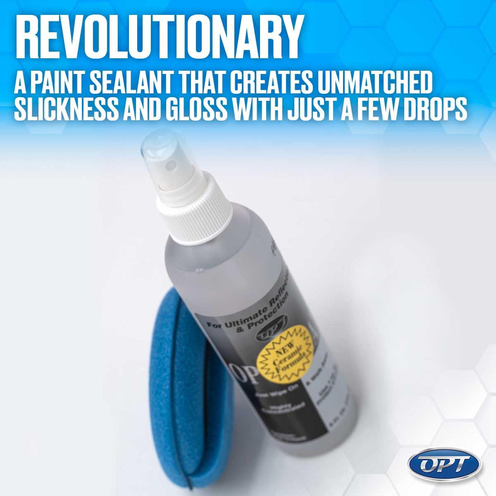 Optimum Opti-Seal foam applicator pad for even, sealant coverage.