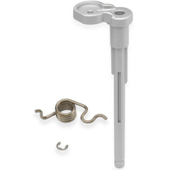 Opuiue Ermanent aluminum hinge for fuel door boosts durability on Silverado and Sierra
