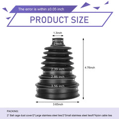 Opuweiy high-temperature axle boot highlight for challenging engine conditions