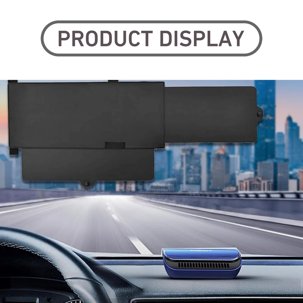 Opuweiy durable, sleek black design blends with car interior aesthetics.
