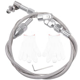 ORAEVY 24-inch throttle cable kit in packaging shows flexible, ready-to-customize design