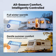 Orbek 12V compatibility supports easy DIY installation in most RVs