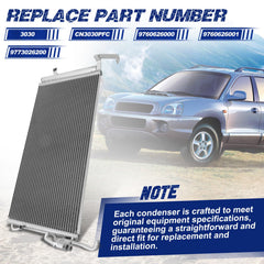 Orceed Grand Cherokee L 2021 condenser fits for easy installation.
