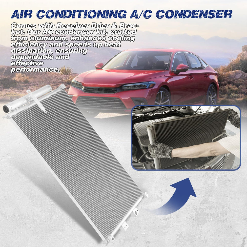 High-density fins visible on Orceed condenser boost cooling performance