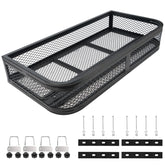 ORCISH ATV front cargo basket overview showing rugged storage on trails