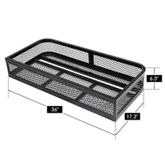 Close-up of ORCISH heavy-duty front basket mesh durability