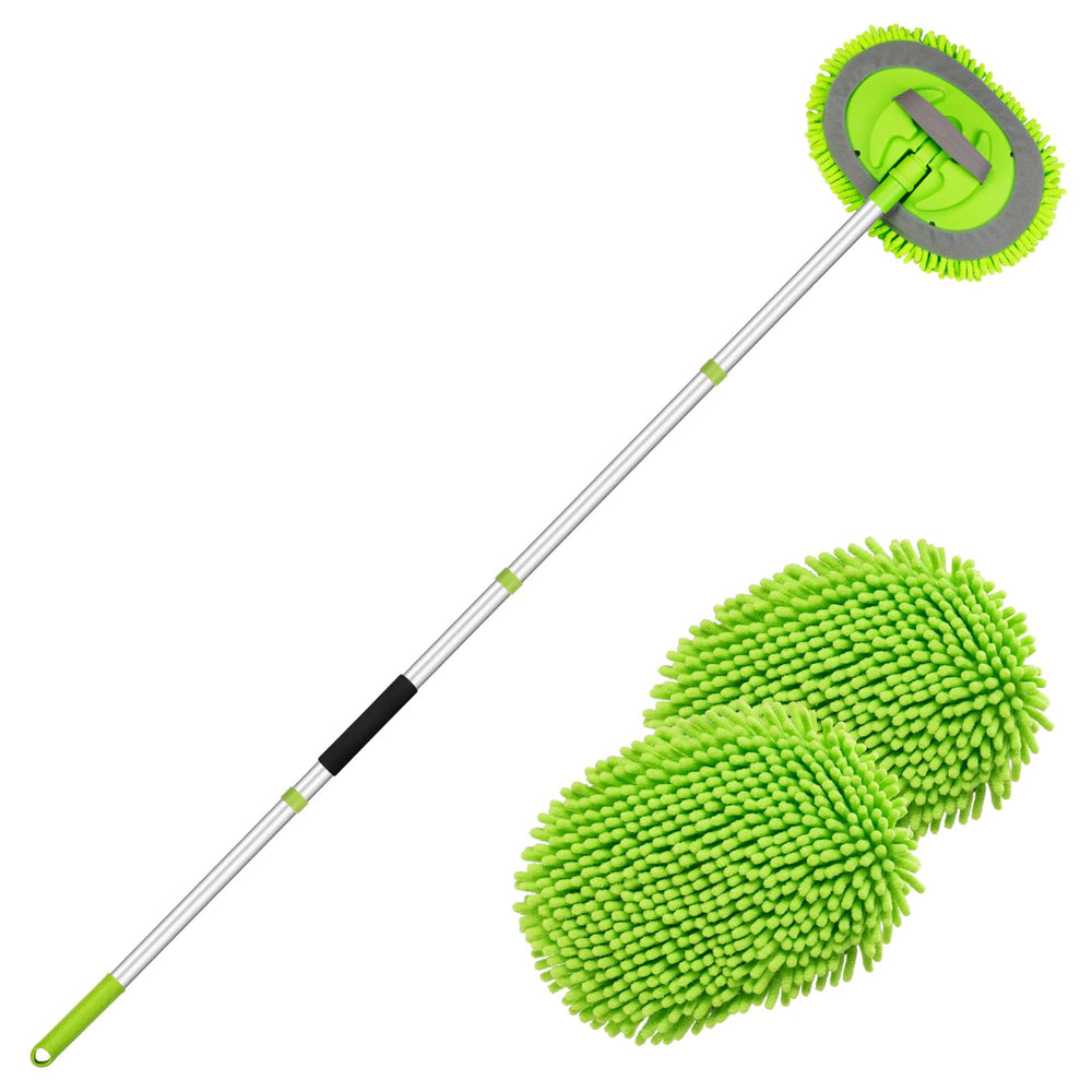 Ordenado 62-inch car wash brush assembly for easy reach and grime removal
