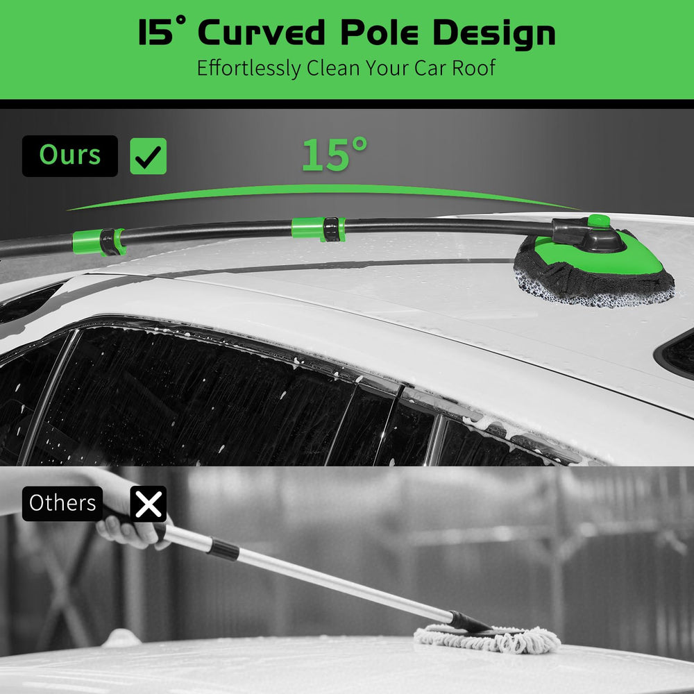 Ordenado dry and wet versatility for dusting and washing cars, RVs, and more.