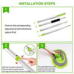 Ordenado multi-surface cleaning kit suitable for car, home, and more