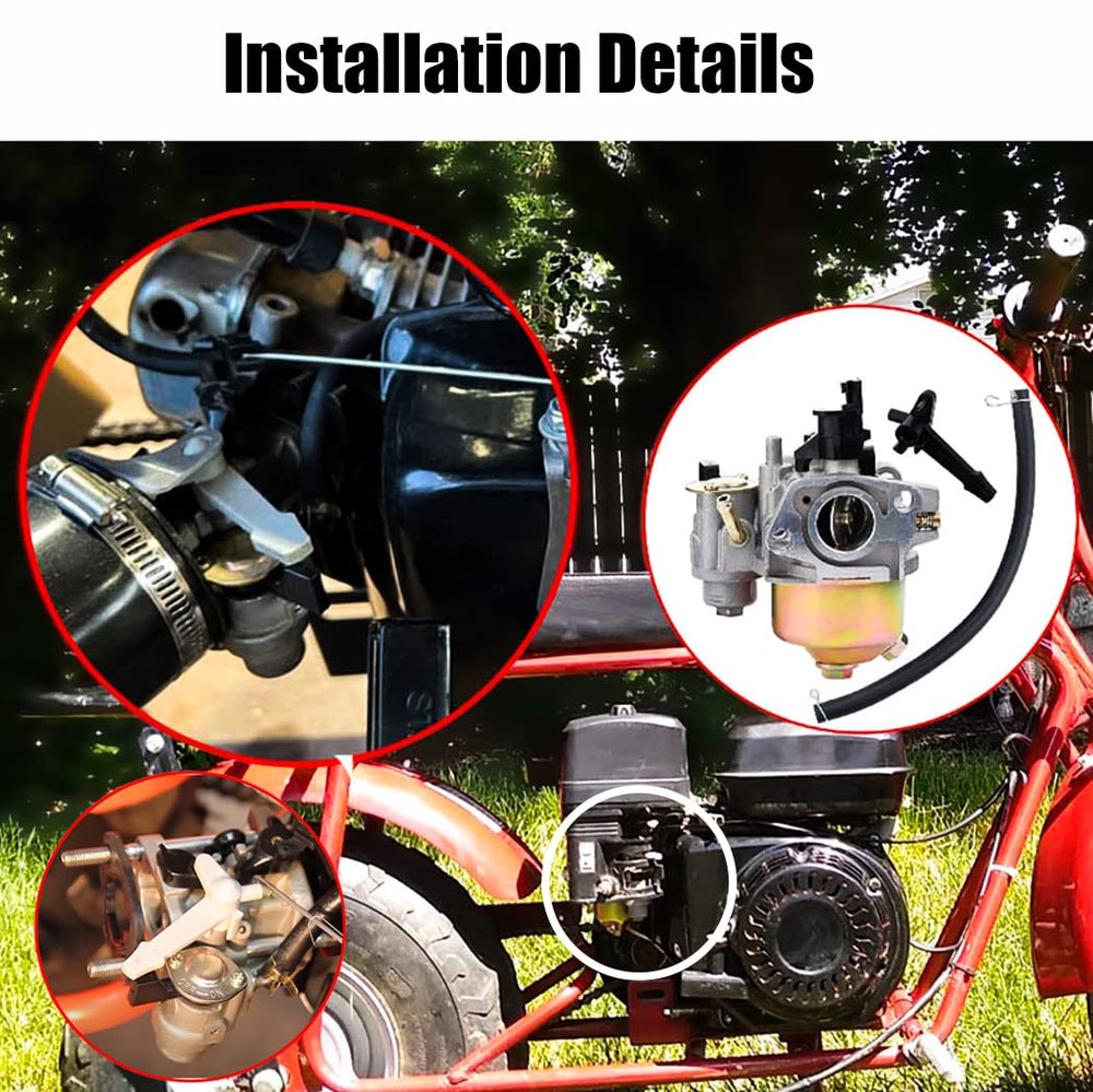 Oriental Power carburetor compatible with HT65/WR65 for consistent power